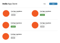 Indie App Store Index